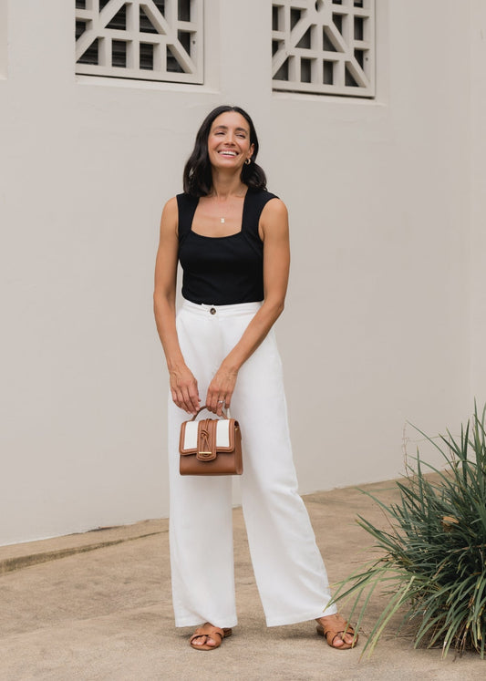 ESTELLA PANT - IVORY